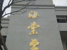 金海棠酒店广告字